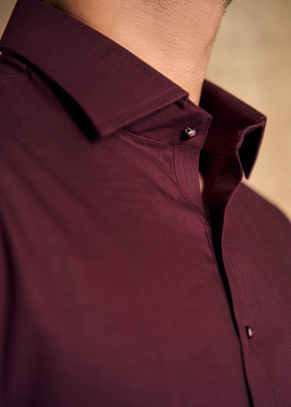 Unstitched Majestic Mehroon Cotton Suit