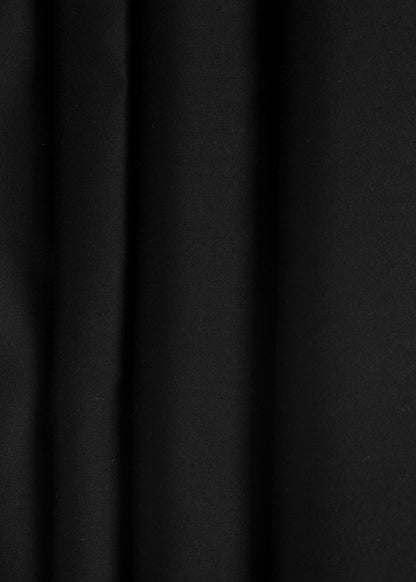 Timeless Black Unstitched Cotton Fabric